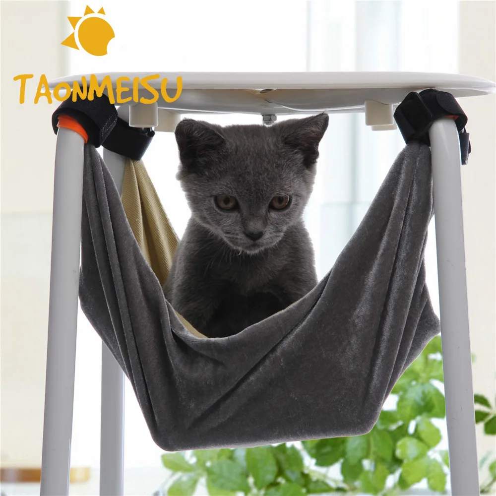 High Quality Pet Kitten Cat Hammock Removable Hanging Soft Bed Cages