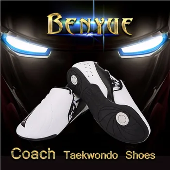 

Child Adult PU leather Breathable Wear-resistant Taekwondo shoes protector WTF kicking boxing Shoes karate Shoes Sports Sneakers
