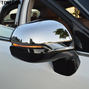 

ABS Chrome Stainless Steel For honda UR-V URV 2017 Rear View Rearview Side Mirror Cases Box Stripe Cover Trim