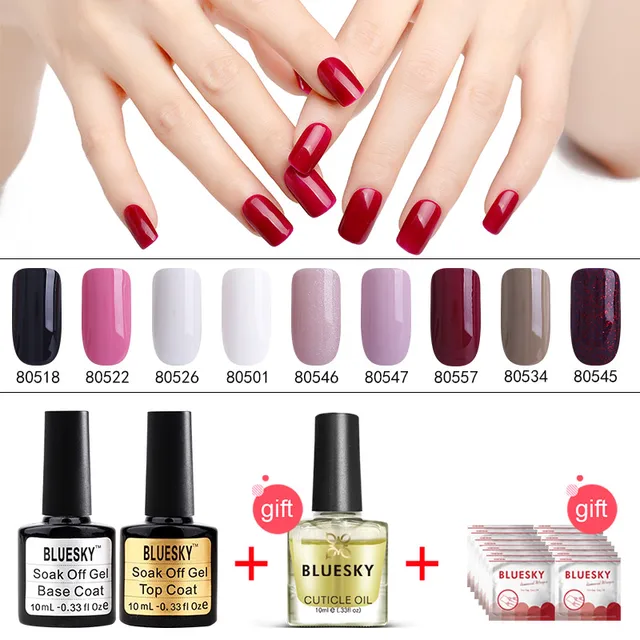 Bluesky New Nail Art Design Diy Kit Soak Off Gel Nail Polish More Bluesky New Nail Art Design Diy Kit Soak Off Gel Nail Polish More