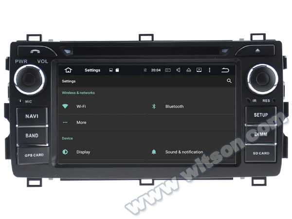 WITSON Android 9,0 ips HD экран для TOYOTA AURIS 2013 автомобильный dvd-радио GPS 4 Гб ОЗУ+ 32 Гб Вспышка 8 Восьмиядерный стерео+ DVR/wifi+ DSP+ DAB