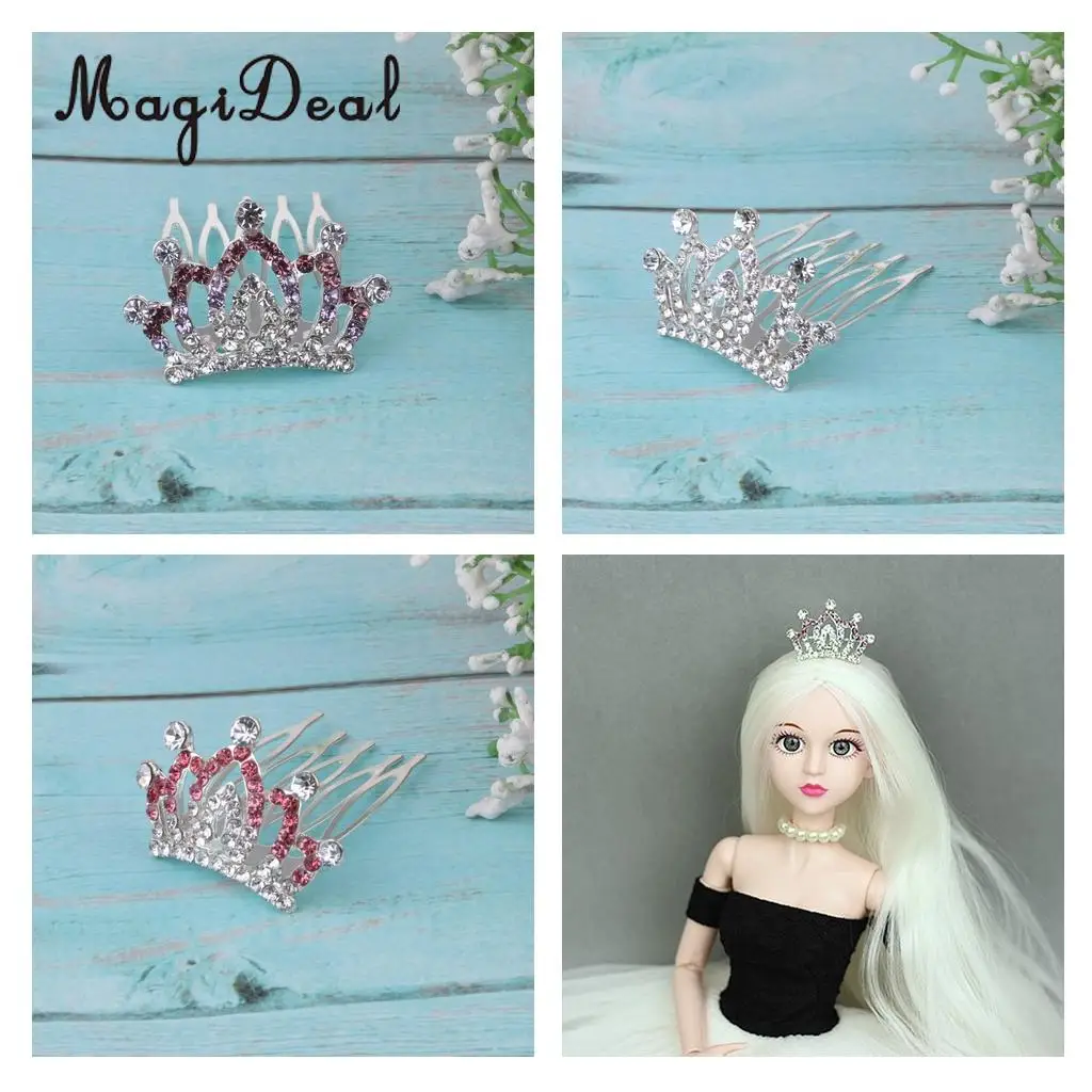 Lovely Princess Doll 1: 3 1:4 BJD Doll Metal Crown Queen Jewelly Accessories For Blythe Doll Outfit