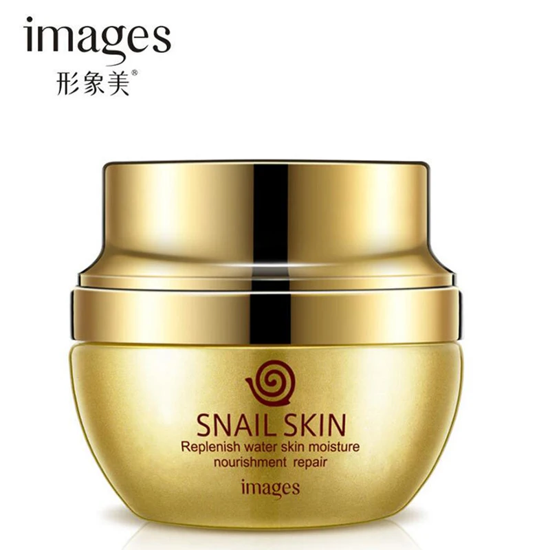 

IMAGES Face Care Snail Essence Nutrition Nourishing Cream Moisturizing Anti-Aging Anti Wrinkle Day Skin Care
