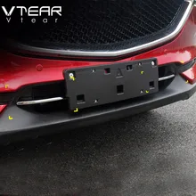 Vtear For Mazda CX 5 CX5 2017 2018 accessories Front Grille Grill Bottom Cover trim Exterior