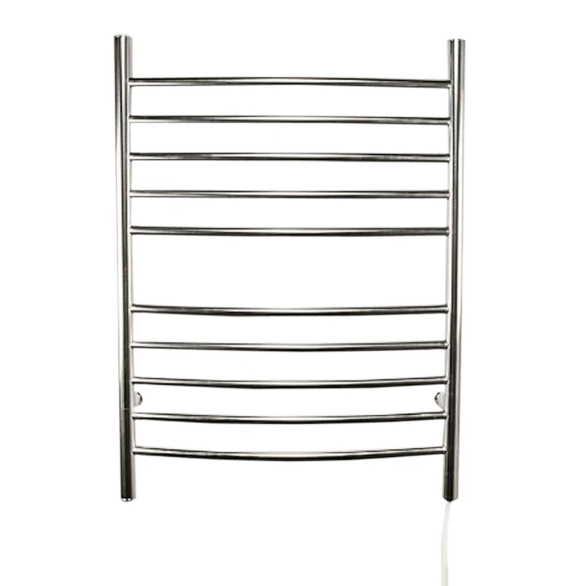 Amba Radiant Curved Plug-In Polished Towel Warmer