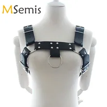 Мужской Жгут Связывание мужской PU кожаный жгут мужской Регулируемый Пряжка тело грудь костюм для собаки мужской гей БДСМ Связывание В взрослой игры
