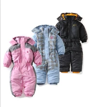 Bébé habit de neige automne hiver coupe-vent bébé fille bébé garçons barboteuse polyester coupe-vent habineige ropa de bebe bébé vêtements