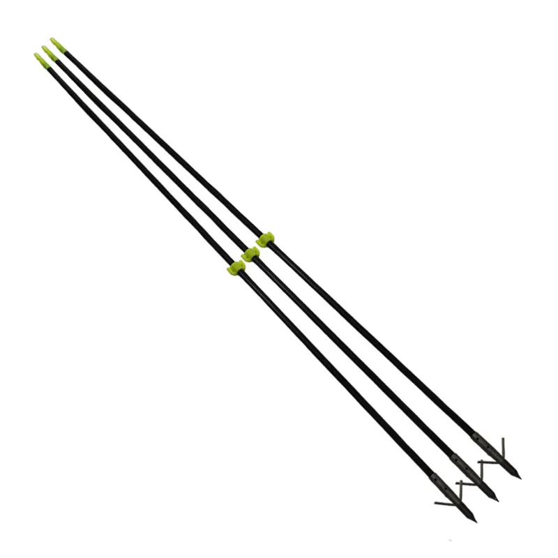

3Pcs/6Pcs 35" Bow Fishing Arrows Solid Fiberglass Arrows OD 8mm for Compound Bow Recurve Bow Archery Hunting