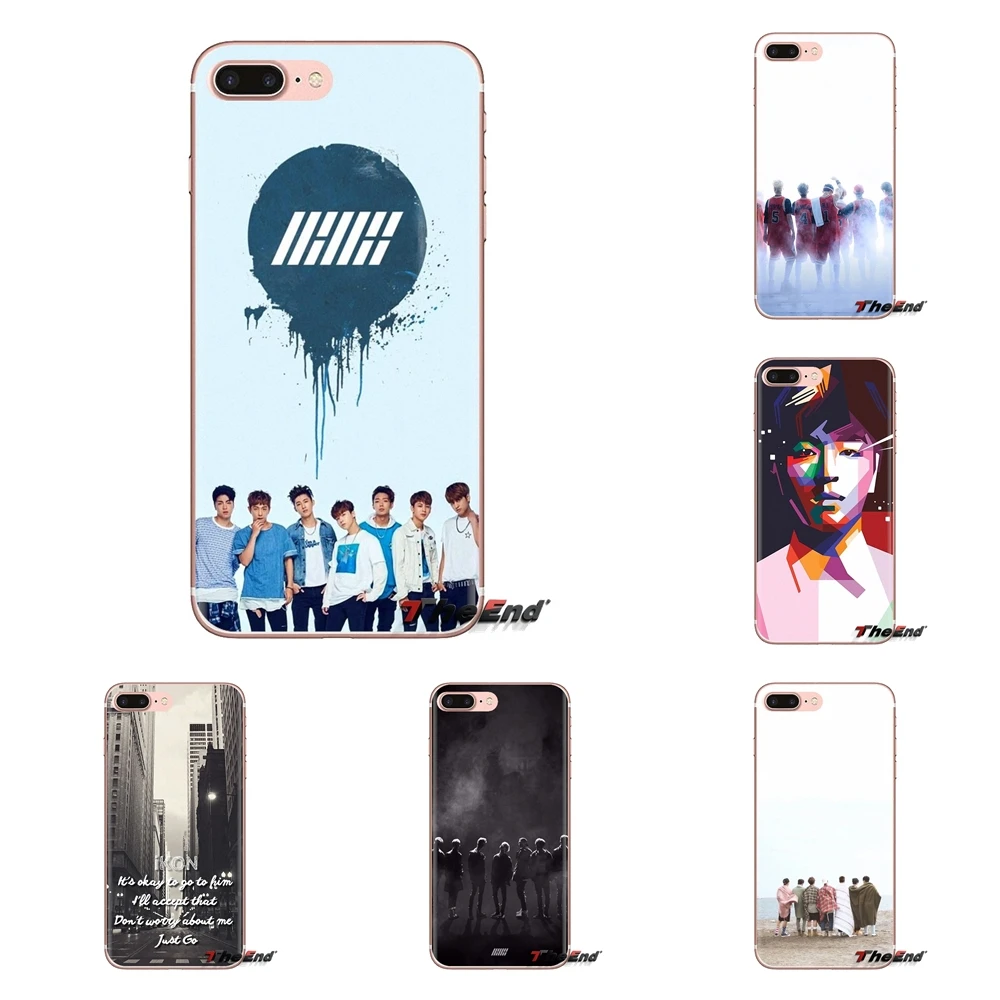 For LG G3 G4 Mini G5 G6 G7 Q6 Q7 Q8 Q9 V10 V20 V30 X Power 2 3 K10 K4 K8 2017 Team Ikon Korea Group Art Logo Silicone Phone Case |