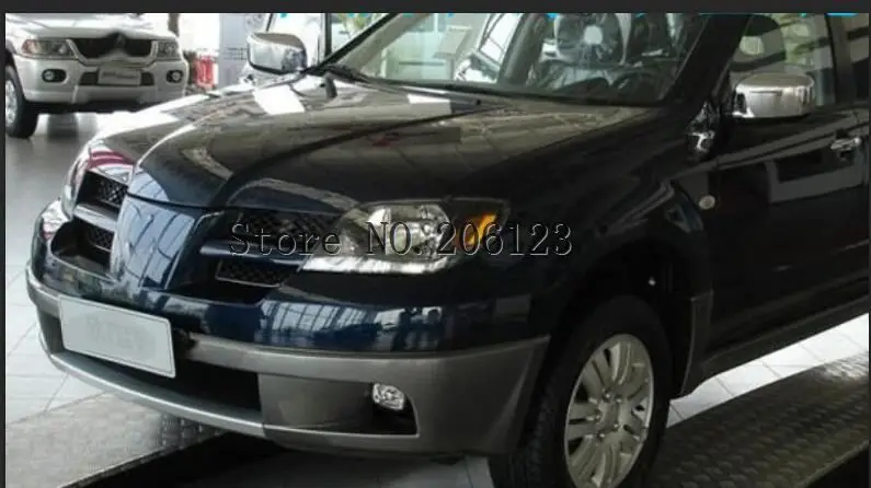 Брызговик для Mitsubishi Outlander 2003 2004 2005 2006 спереди и сзади литой автомобиль брызговики крыло брызговиков