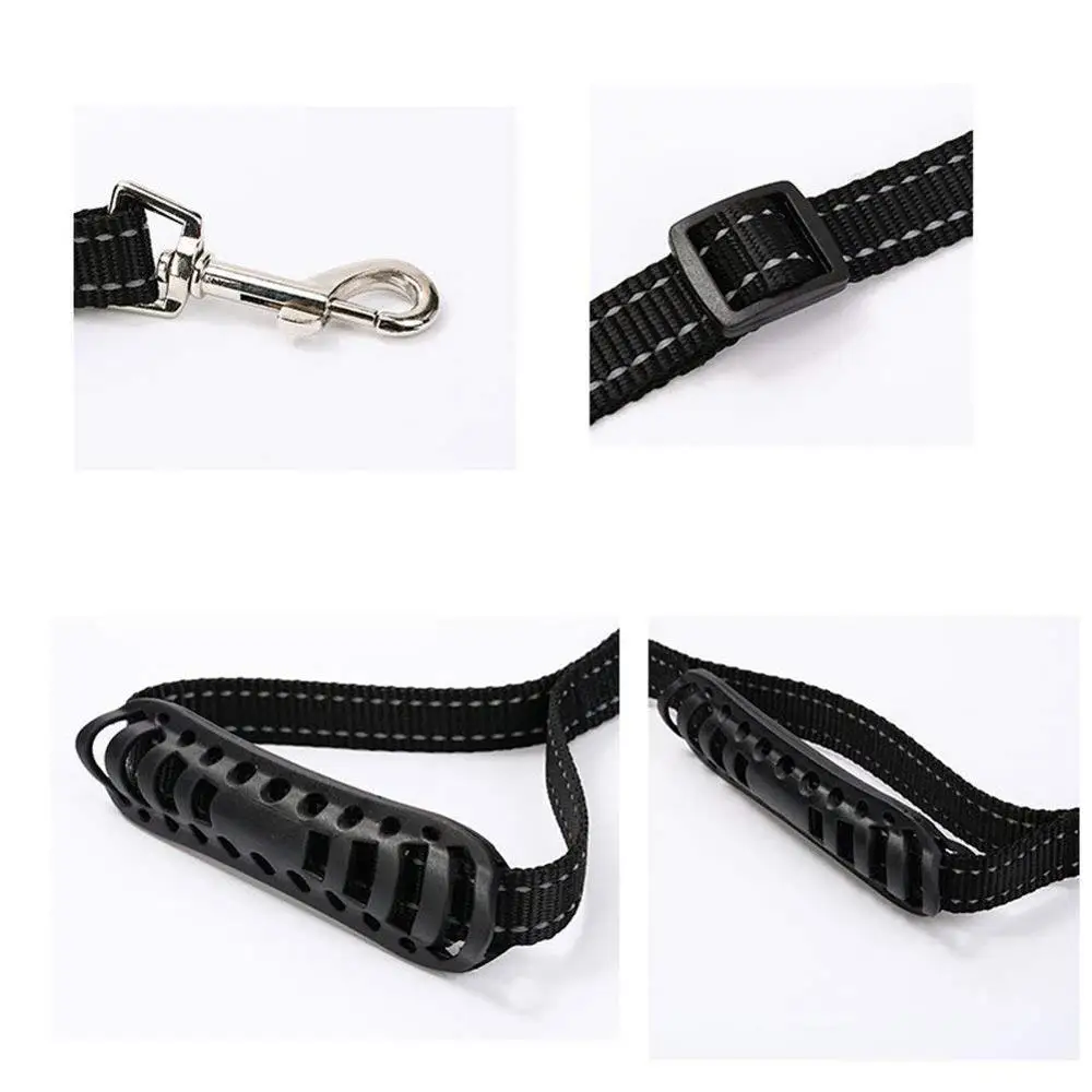 Pet one tow two dog leash double handle dog reflective leash pet supplies PL038
