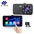 E-ACE Auto DVR 4 Pollici di Tocco della Macchina Fotografica Auto con Doppio Obiettivo Dashcam FHD 1080 P Registrator Con Videocamera vista posteriore Dash Cam Video registratore