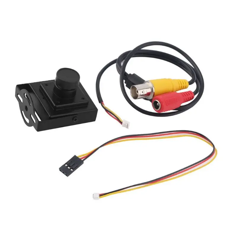 

M89CNew Mini HD 1/3" 3.6mm 700TVL CCD IR Wide Angle Lens FPV Home Security Camera PAL