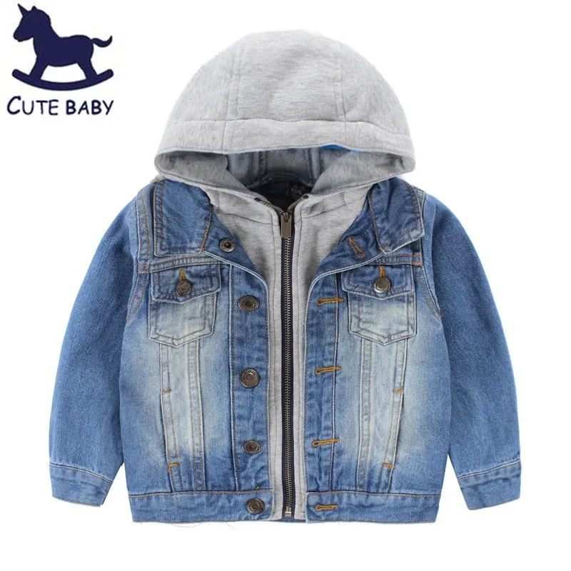 Children 's denim jacket children' s clothing 2016 Spring and Autumn