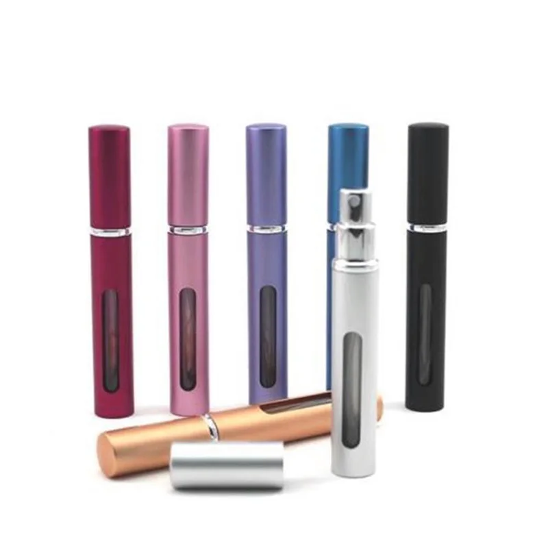 

Travel Portable Mini Refillable Perfume Atomizer Bottle Scent Pump Spray Holder Cosmetic Containers With Atomizer For Traveler