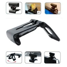 Черный двигаться ГЛАЗ Камера монтажный зажим Кронштейн держатель Подставка для sony для PS3