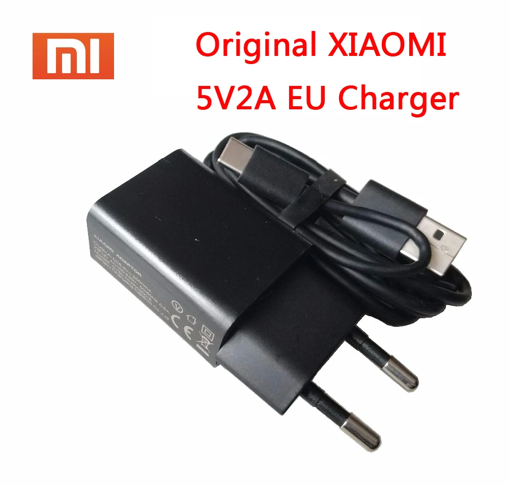 

Original XIAOMI USB Charger 5V 2A EU Power Adapter Micro USB,TYPE C USB Data Cable for redmi4X Note4x 4C redmi4A 4A note1 2 5C