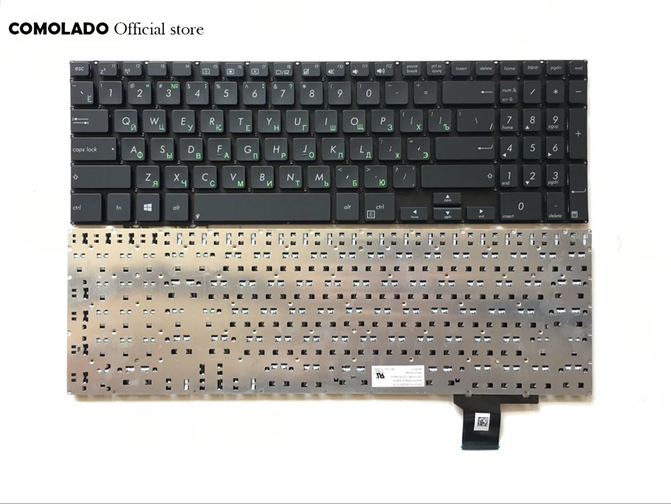 RU Russian Keyboard For ASUS B551 B551L B551LG B551E4200LG Black Keyboard RU layout