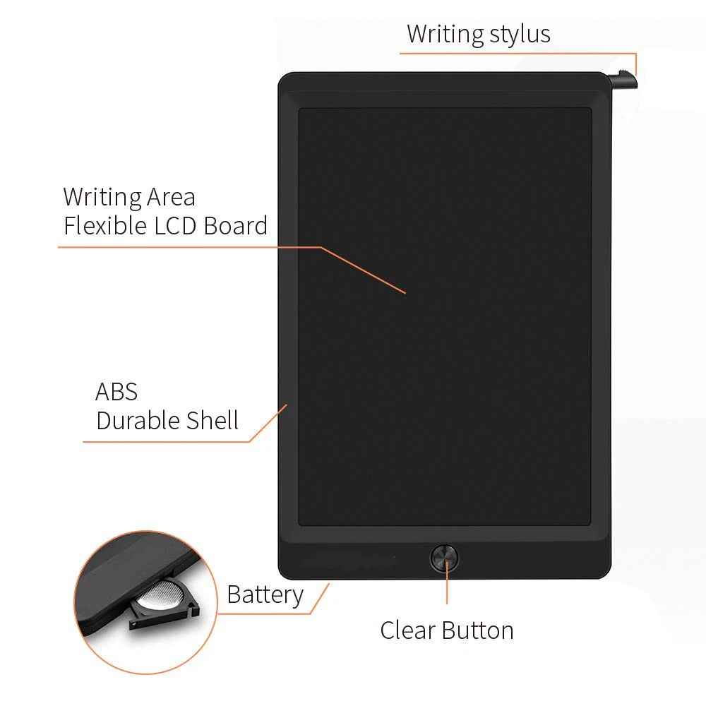 Горячая Распродажа, Портативный Смарт ЖК-планшет для письма 8,5, 10 дюймов, электронный блокнот для рукописного ввода, графическая доска для сообщений, покраска, помощь в обучении