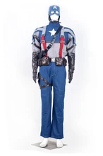 Captain America The First Avenger Steve Rogers Cosplay Costume