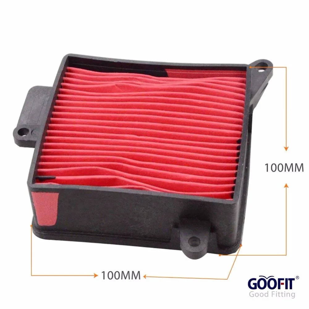 GOOFIT воздушного фильтра для GY6 150cc Jonway Roketa Taotao Скутер мопед P091-133