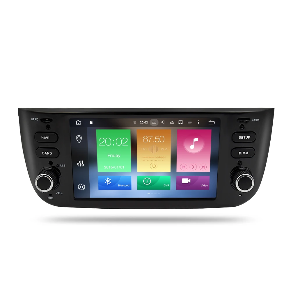 Top Android 9.0 Car Radio GPS Navigation Multimedia Stereo For Fiat Grande Punto Linea 2012-2017 DVD Player Auto RDS Audio Headunit 13