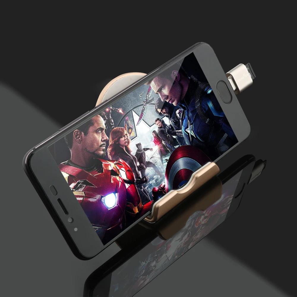 Rocketek type c usb 2 0 otg телефон Тип считыватель карт памяти алюминиевый адаптер для TF micro