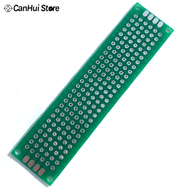 4 шт./лот 5x7 4x6 3x7 2x8 см двухсторонний медный Прототип pcb универсальная плата для Ardui