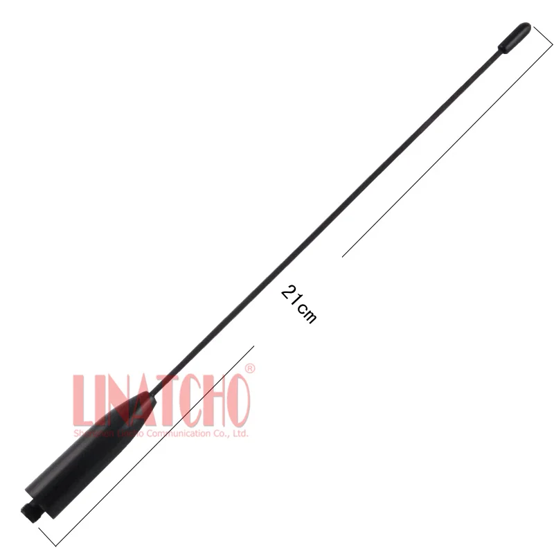 

NA519 vhf uhf 144 430 MHz dualband flexible portable radio antenna, sma female connector antenna