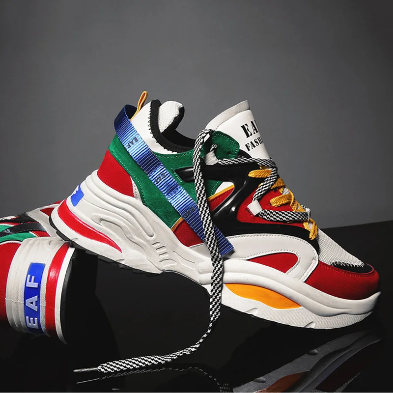 

Men Casual Shoes Slip-on Men Sneakers Comfort Men Shoes Chunky Sneakers Fashion Male Shoes Adult Chaussure Homme Plus Size 46