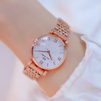 

Starry Sky Watches Women Waterproof Gold Luxury Brand Rose Gold Small Watch Ladies Fashion Diamond Wristwatch Gift For Girls Hot