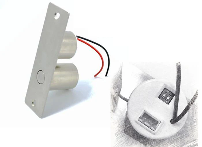 DC12V mini electric mortise bolt lock of Magnetic induction with Endurance up to 800KG | Безопасность и защита