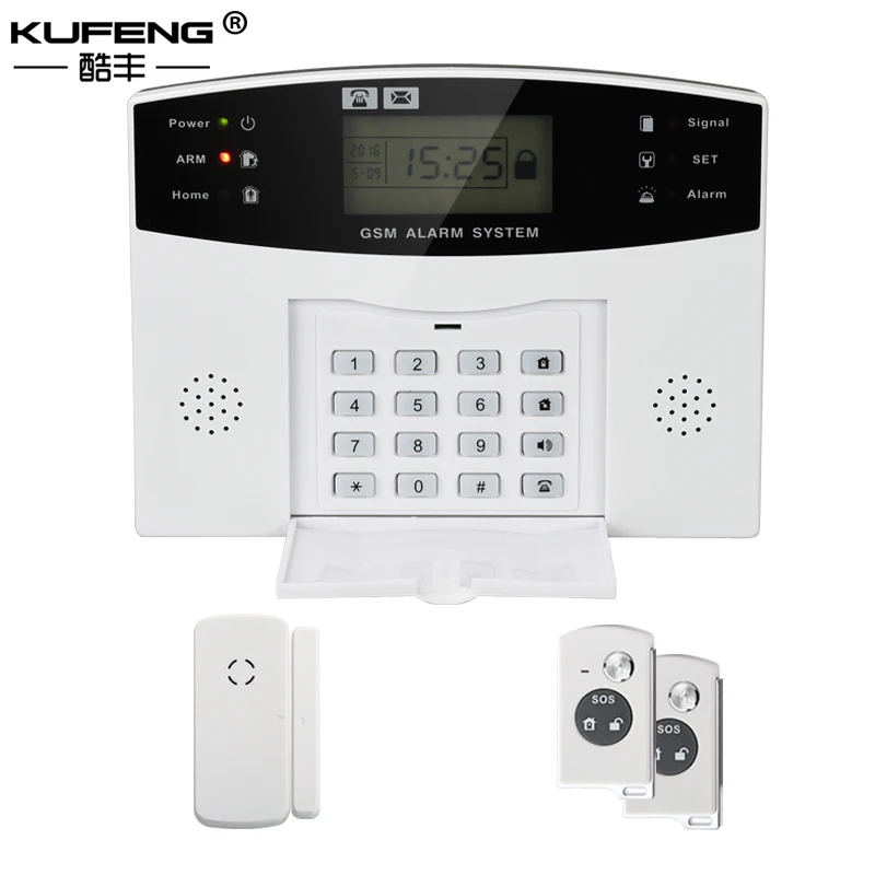 2017 Wireless SMS Residential Burglar Alarm Systems security home GSM