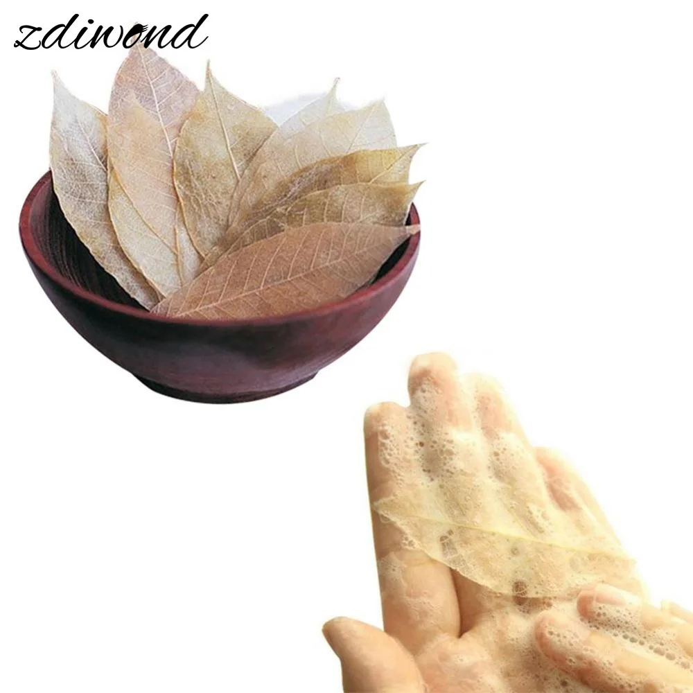 Buy Zdiwond 30pcs/lot Hand Made Soap Leaf Shape Portable Travel Bath Soap