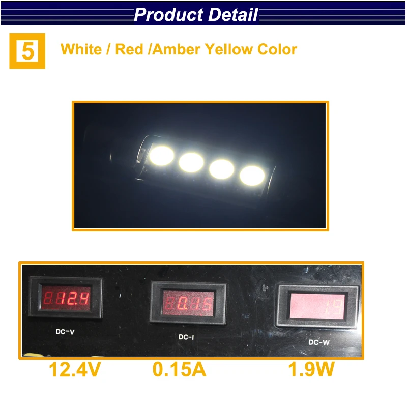 C5W 3SMD 50505