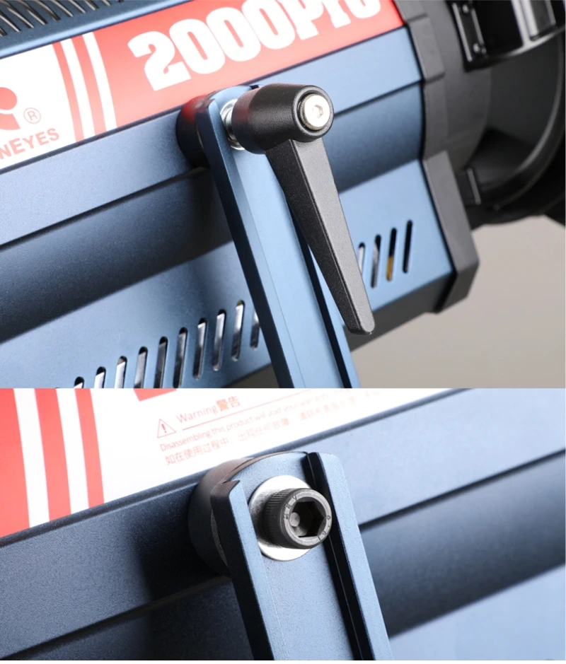 metal key Luz LED de video YONGNUO YN216 3200K-5500K con 4 placas de color para Canon Nikon YONGNUO YN216 3200K-5500K LED-videolampe med 4 fargeplater for Canon Nikon