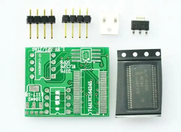 RT809F аксессуары 1,8 в SPI флэш-плата адаптера SOP8 DIP8 WLCSP8 25Q64FW считыватель Board-KB9012