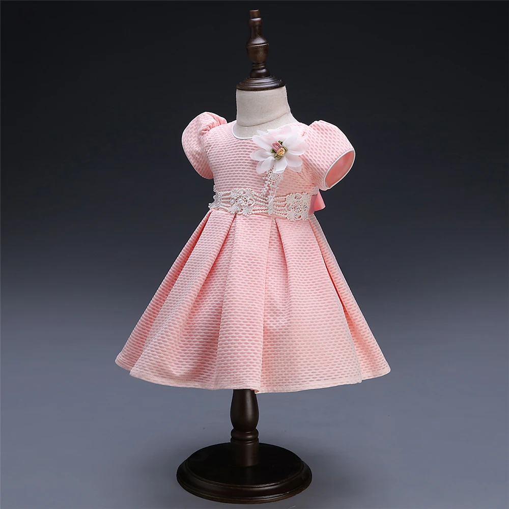 White Baby Dresses Girl Newborn 1st Year Birthday Infant Outfit Cute Princess Party Wedding Christening Dress Gown For Baby Girl (2)