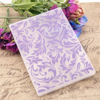 

Easter plastic Curved feather template craft card making paper card album wedding decoration scrapbooking embossing folder
