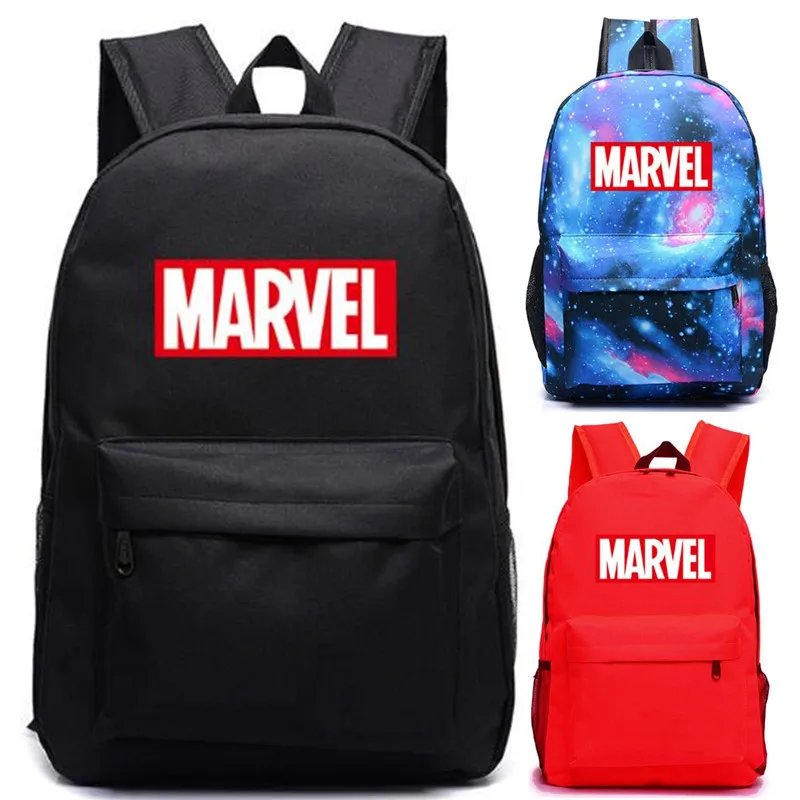 Marvel Letter The Luminous Backpack School Bag Super Hero Student Kids Boys Girls School Bookbag Notebook Daily backpack Gift