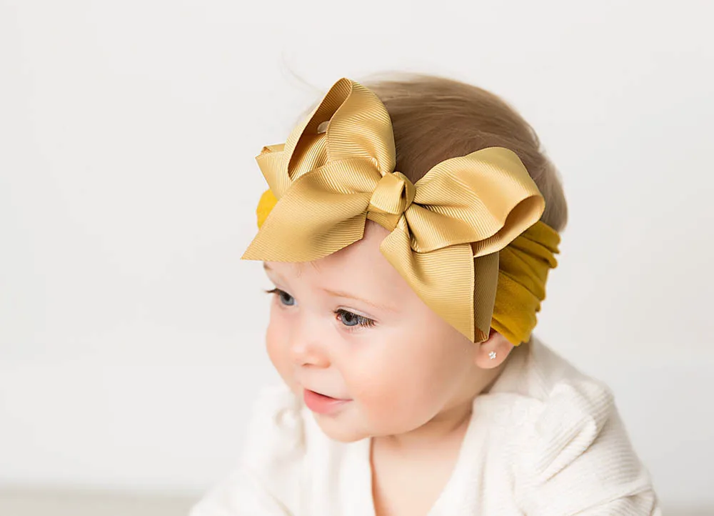 nylon bow headband 5