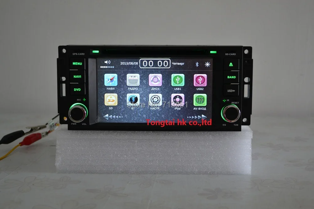 Perfect 6.2" for Jeep grand,patriot,wrangler,for dodge,300c Car DVD Player,GPS navigation,ipod,radio,bt,canbus,wince 6.0,English,russian 4