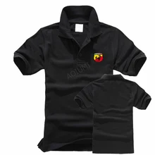 Новые мужские топы с буквенным принтом, летние повседневные рубашки с коротким рукавом, рубашки поло, однотонные мужские рубашки