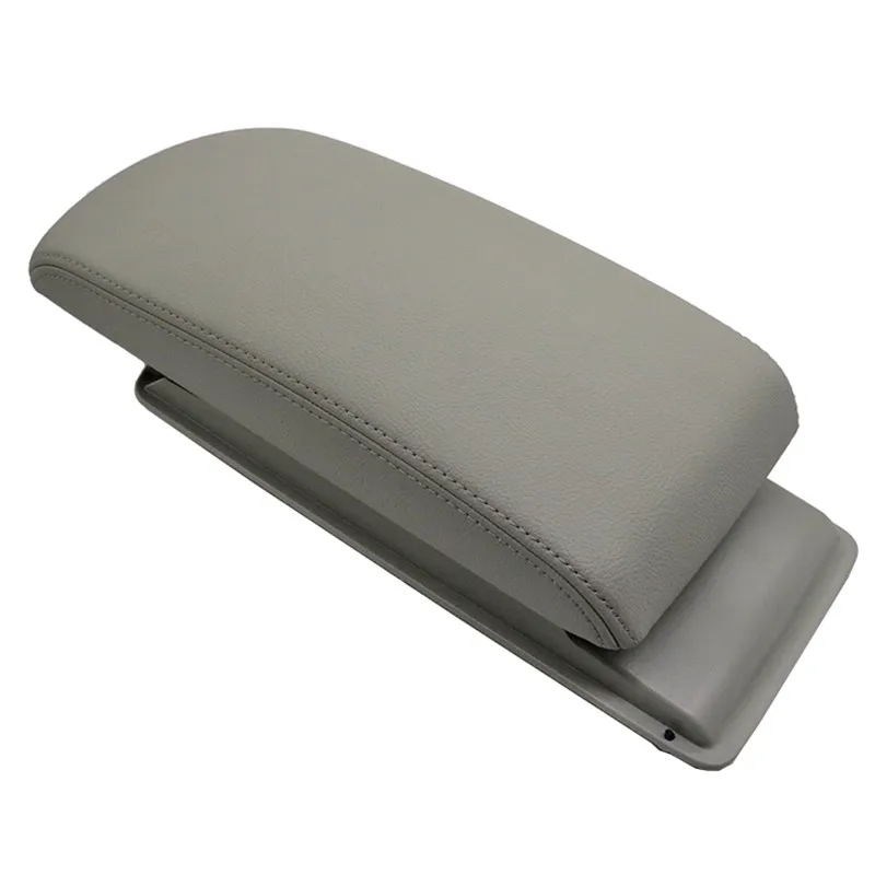 Высокое качество центральный кожаный подлокотник Крышка для Citroen C5 2011~ хорошее качество Citroen C 5 подлокотник коробка крышка в сборе - Название цвета: Beige