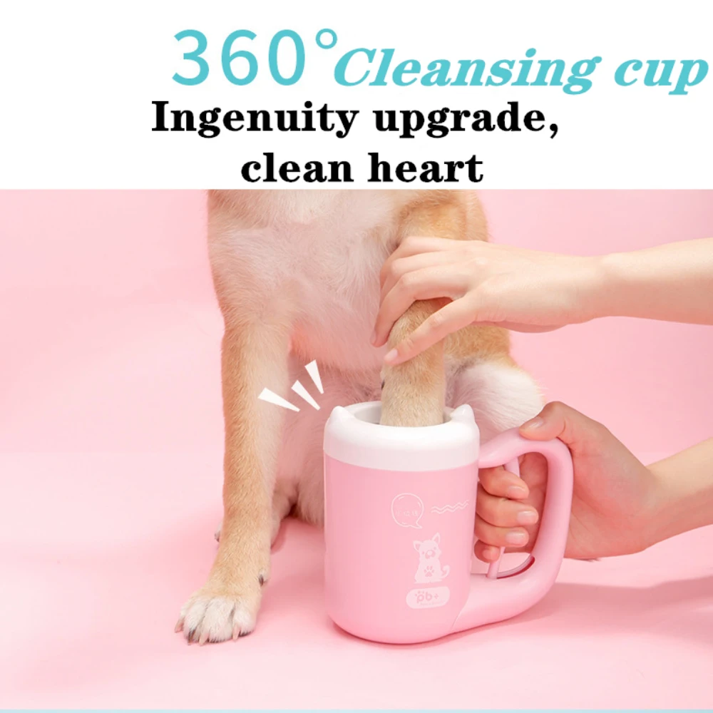 

Pet Cat Dog Foot Clean Cup Cleaning Tool Silicone Washing Brush Paw Washer French Bulldog Pug Supplies Pet Accessories For Dogs