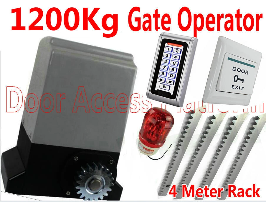 10kg Outdoor Sliding Door Operator Auto Gate Sliding Gate Opener 100 Pure Copper Core Motor Gate Access Control 4m Gear Rack Aliexpress
