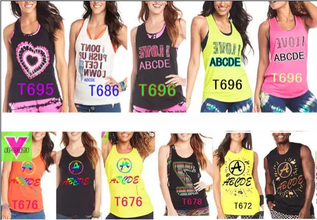 

S M L Woman Dance vest Rio Racerback T686 T690 T695 T696