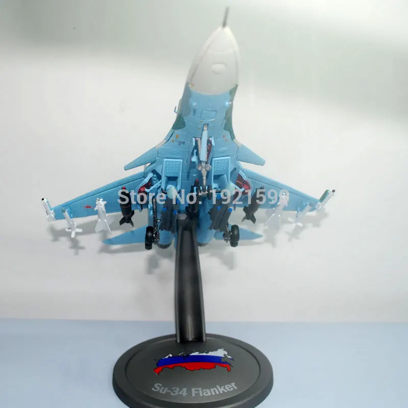 Terebo 1/72 масштаб Россия SU-34(SU34) Фланкер боевой самолет истребитель литой металлический военный самолет модель игрушки для коллекции