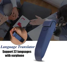 VBESTLIFE Multi-Language instant translator voice Real-time translate with bluetooth earphone traductor for Business Learning