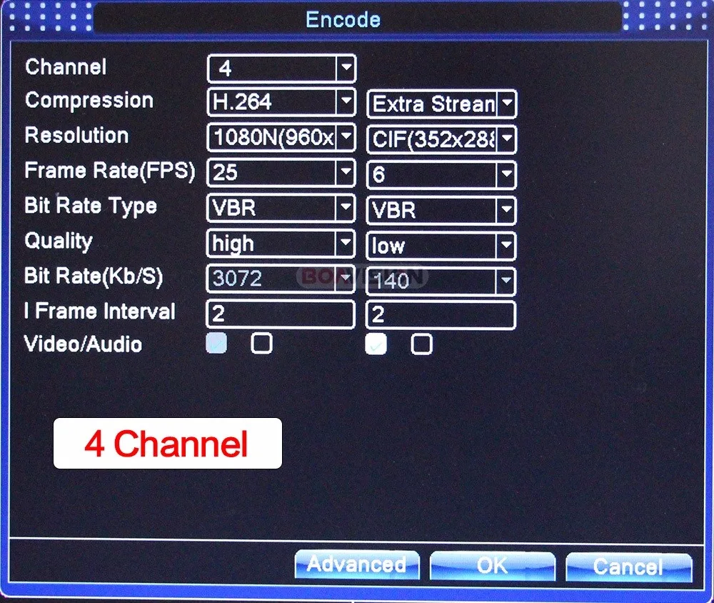 04 4Ch AHD DVR